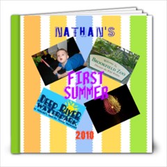 nathans first summer - 8x8 Photo Book (20 pages)