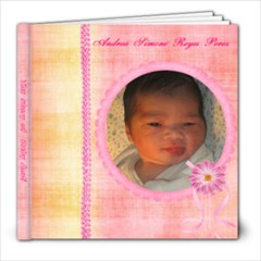 Baby Andi 1st year - 8x8 Photo Book (20 pages)