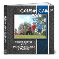  Cousin Camp - 8x8 Photo Book (20 pages)