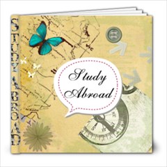 Study Abroad Scrapbook for London :) - 8x8 Photo Book (20 pages)