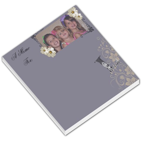 The Girls Memo Pad By Lindsay Sorce