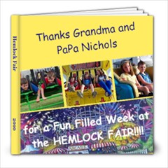 fair book 20 - 8x8 Photo Book (20 pages)