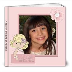 Adriana Calendar Girl Book - 8x8 Photo Book (20 pages)