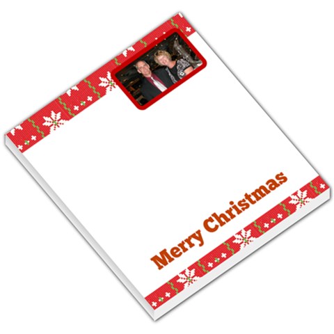 Holiday Memo Pad By Candy H