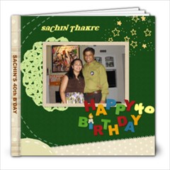 sachin 40 bdaya - 8x8 Photo Book (39 pages)