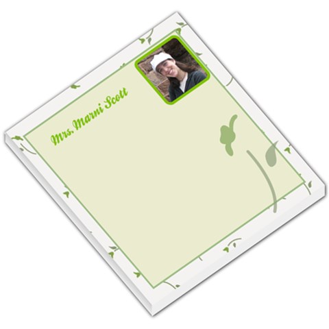 Memo Pad By Marnina Scott