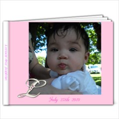 Baptism Book - 9x7 Photo Book (20 pages)