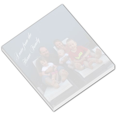 Free Personalised Memo Pad! By Margaret