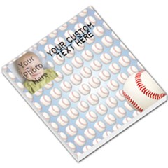 Photo Baseball Memo Pad - Small Memo Pads