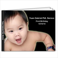 gab guestbook - 9x7 Photo Book (20 pages)