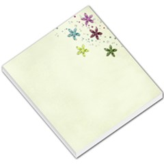 Memo Pad- flowers and glitter - Small Memo Pads