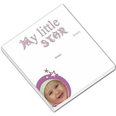 My little star girl - MEMOPAD - Small Memo Pads