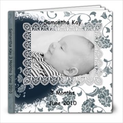 3 Months - 8x8 Photo Book (20 pages)