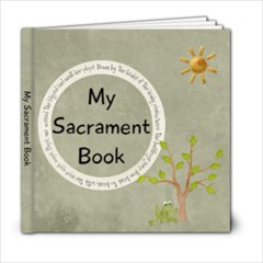 My Sacrament Book - 6x6 Photo Book (20 pages)