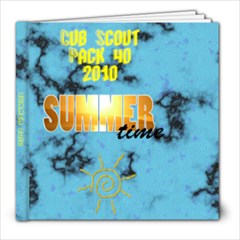 scout summer book - 8x8 Photo Book (20 pages)