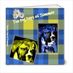 Blue and Yellow Summer Book - 6x6 Photo Book (20 pages)