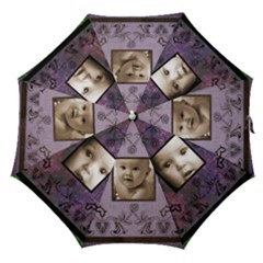 art nouveau purple dream straight umbrella