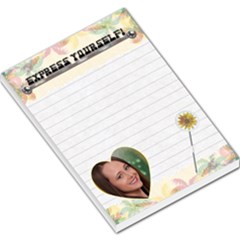 Express Yourself Large Memo Pad - Large Memo Pads