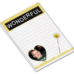 Wonderful Large Memo Pad