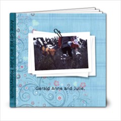 6x6 Vintage Album- template - 6x6 Photo Book (20 pages)