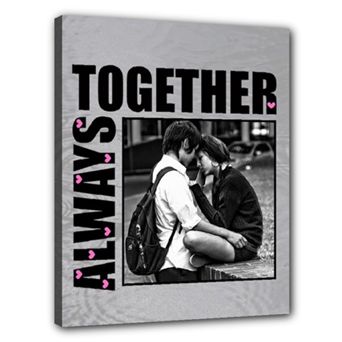 ALWAYS TOGETHER - 16” x 20” stretched canvas - Canvas 20  x 16  (Stretched)