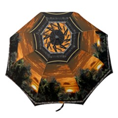 1901 w/ Border1 folding umbrella