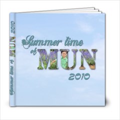 Summer time Of Mun - 6x6 Photo Book (20 pages)