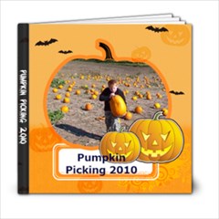 pumpkin book 6x6 2 - 6x6 Photo Book (20 pages)