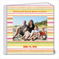 Richmond Beach Photo Session book - 8x8 Photo Book (39 pages)