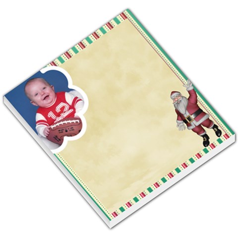 Here Comes Santa Memo Pad2 By Spg