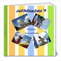 Alexzandra Disney Photo Book  - 8x8 Photo Book (20 pages)