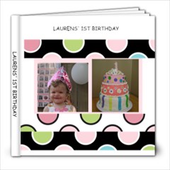 LAURENS  1ST BIRTHDAY - 8x8 Photo Book (39 pages)