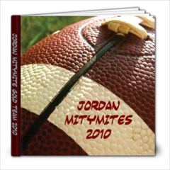 Jordan 8x8 Football Book - 8x8 Photo Book (20 pages)