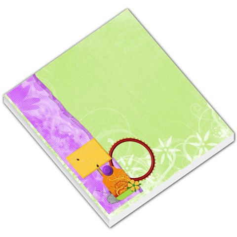 Memo Pad Miss Ladybugs Garden 1002 By Lisa Minor