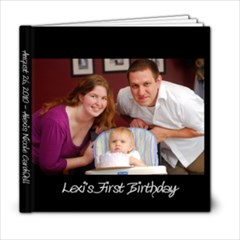 Lexi s First Birthday - 6x6 Photo Book (20 pages)