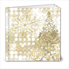 6x6 xmas swirls album - 6x6 Photo Book (20 pages)