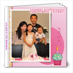 Valerie s 5th Birthday - 8x8 Photo Book (39 pages)