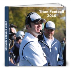 Little Coach J - 8x8 Photo Book (20 pages)