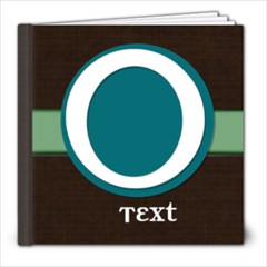 Premade Book   Blue Green Brown 