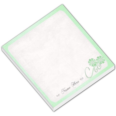 Green Small Memopad Template By Happylemon