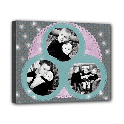 b& white template - Canvas 10  x 8  (Stretched)