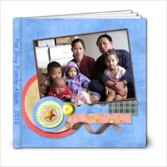 pg fam - 6x6 Photo Book (20 pages)