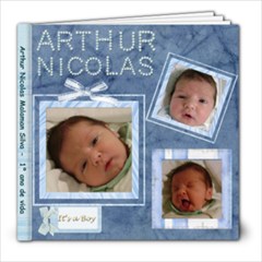 arthur - 8x8 Photo Book (39 pages)