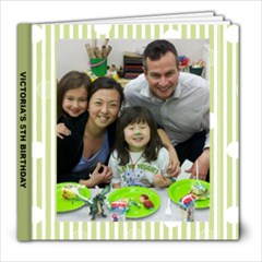 VICTORIAS 5TH BIRTHDAY - 8x8 Photo Book (30 pages)