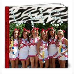 Brittni Hill Cheer 2010-2011 - 8x8 Photo Book (20 pages)