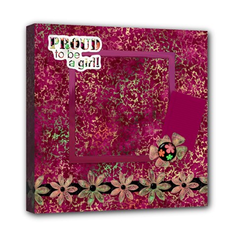 Girl Power 8x8 Canvas - Mini Canvas 8  x 8  (Stretched)