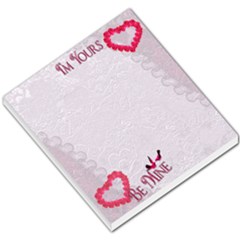 I m Yours Be Mine Hearts n Roses Memo Pad - Small Memo Pads