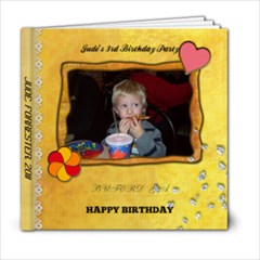 Judes Birthday - 6x6 Photo Book (20 pages)