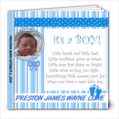 PRESTON - 8x8 Photo Book (20 pages)