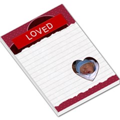 Loved Large Memo Pad - Large Memo Pads